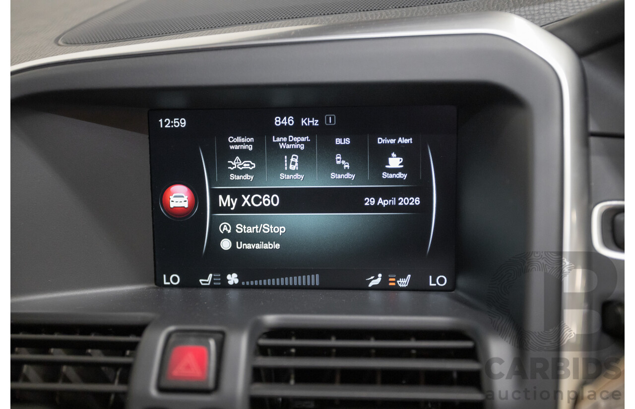 07/2016 Volvo XC60 D4 Luxury (AWD) DZ MY16 4D Wagon Savile Grey Turbo Diesel 2.4L