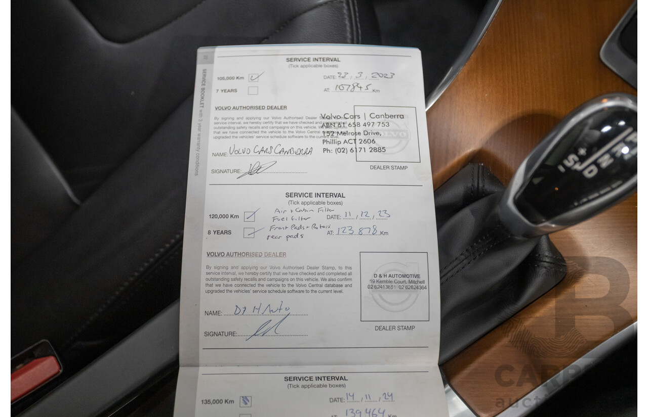 07/2016 Volvo XC60 D4 Luxury (AWD) DZ MY16 4D Wagon Savile Grey Turbo Diesel 2.4L