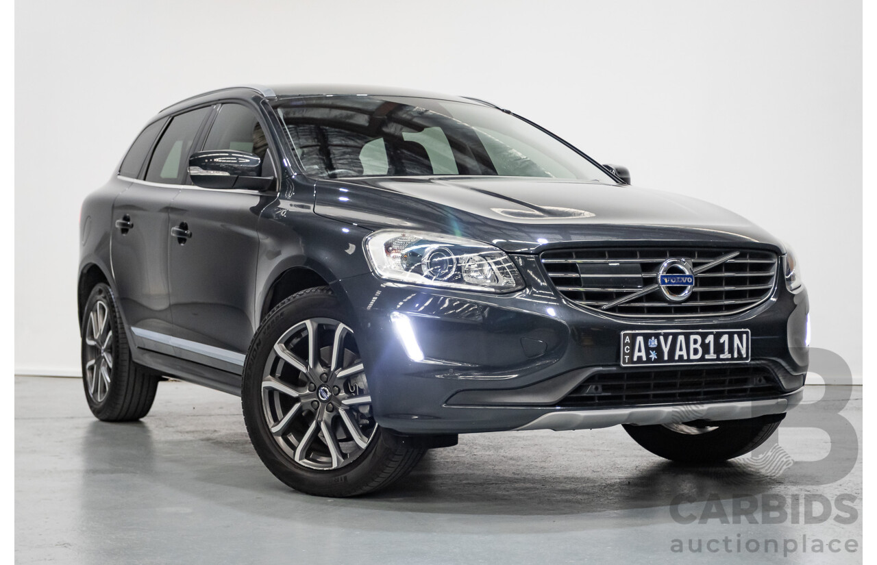 07/2016 Volvo XC60 D4 Luxury (AWD) DZ MY16 4D Wagon Savile Grey Turbo Diesel 2.4L