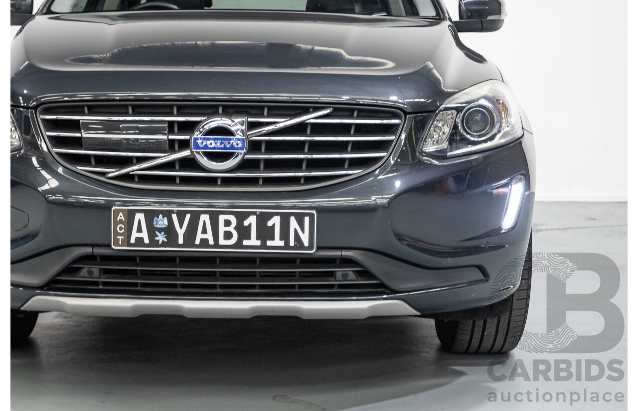 07/2016 Volvo XC60 D4 Luxury (AWD) DZ MY16 4D Wagon Savile Grey Turbo Diesel 2.4L