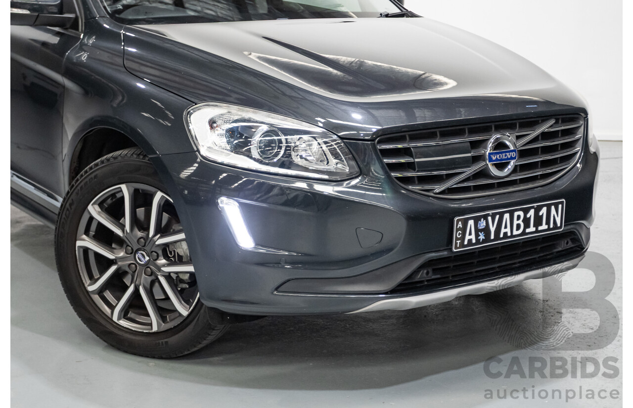 07/2016 Volvo XC60 D4 Luxury (AWD) DZ MY16 4D Wagon Savile Grey Turbo Diesel 2.4L