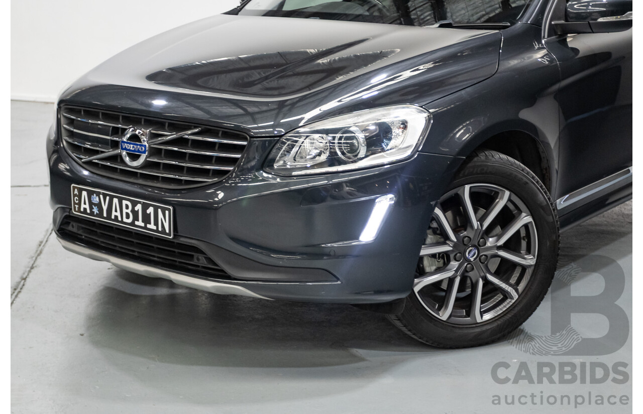 07/2016 Volvo XC60 D4 Luxury (AWD) DZ MY16 4D Wagon Savile Grey Turbo Diesel 2.4L