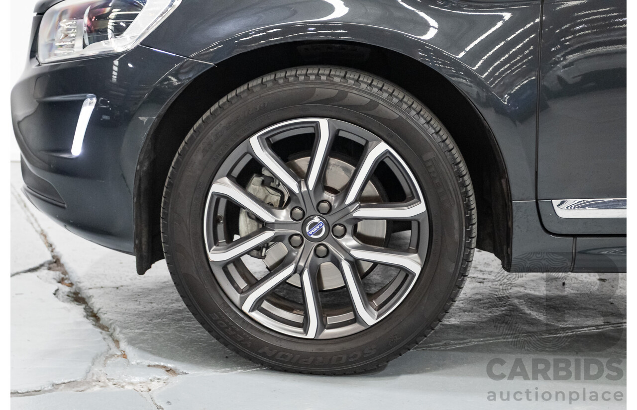 07/2016 Volvo XC60 D4 Luxury (AWD) DZ MY16 4D Wagon Savile Grey Turbo Diesel 2.4L