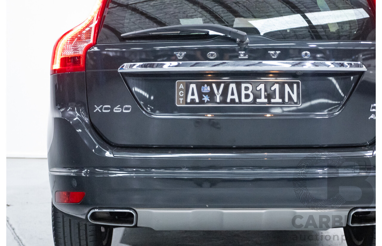 07/2016 Volvo XC60 D4 Luxury (AWD) DZ MY16 4D Wagon Savile Grey Turbo Diesel 2.4L