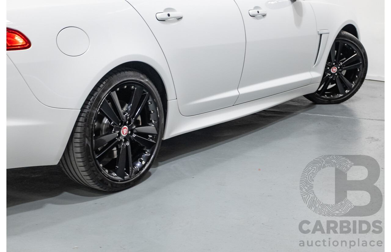 10/2014 Jaguar XF Premium Luxury MY14 4d Sedan Polaris White Turbo 2.0L