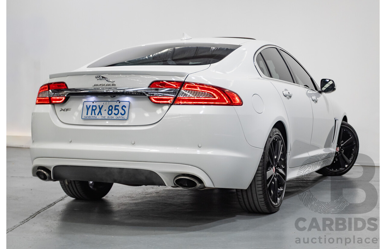 10/2014 Jaguar XF Premium Luxury MY14 4d Sedan Polaris White Turbo 2.0L