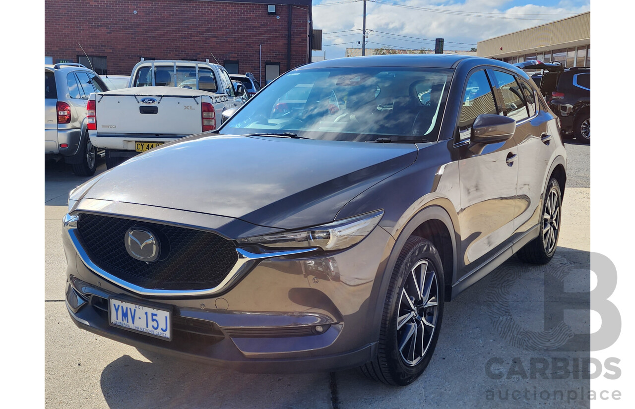 3/2018 Mazda Cx-5 Akera (4x4) MY18 4d Wagon Grey 2.2L