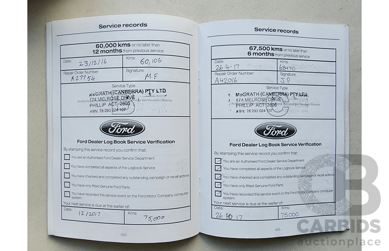 11/2013 Ford Kuga Titanium (awd) TF 4d Wagon Black 2.0L