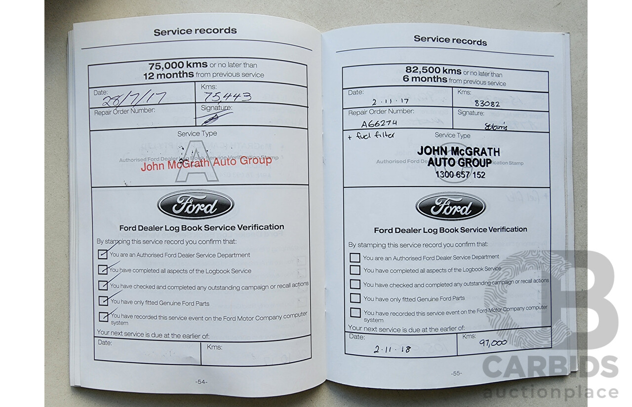 11/2013 Ford Kuga Titanium (awd) TF 4d Wagon Black 2.0L