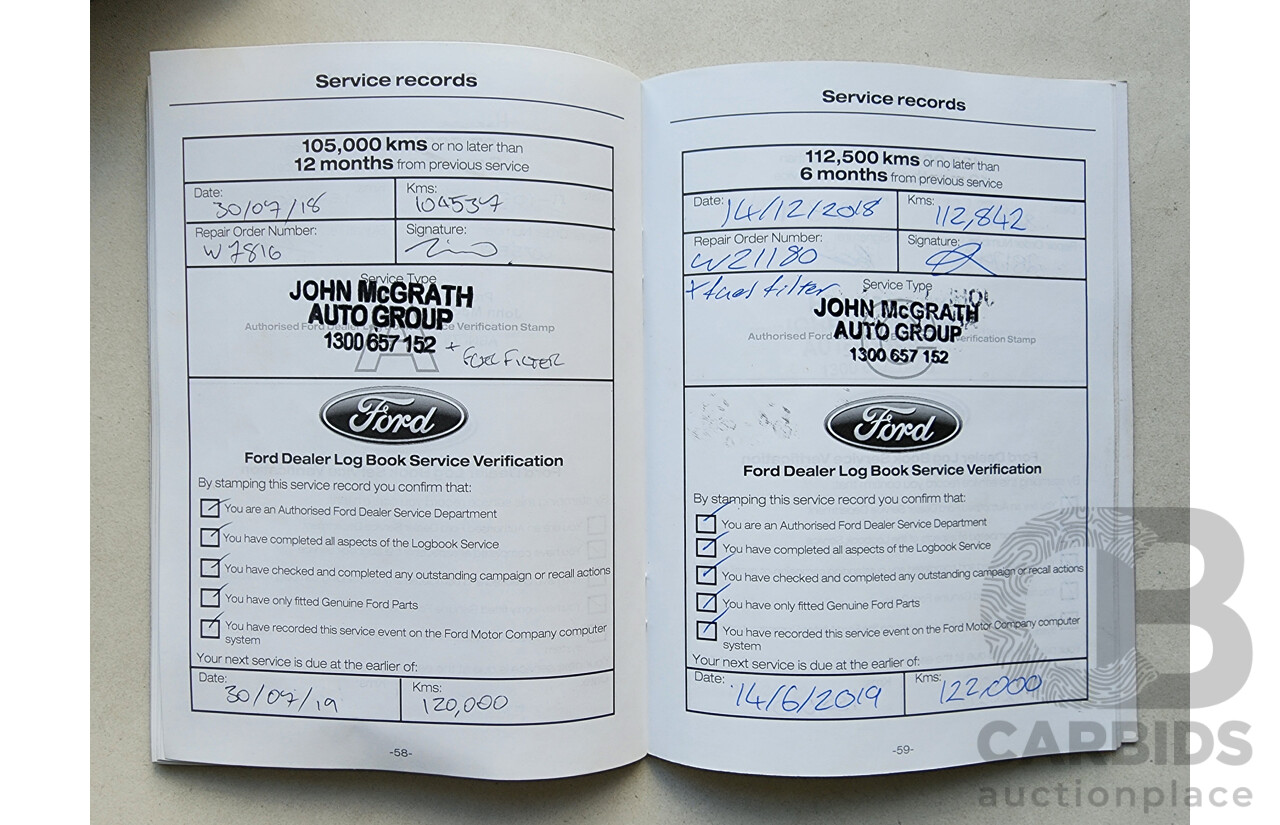 11/2013 Ford Kuga Titanium (awd) TF 4d Wagon Black 2.0L