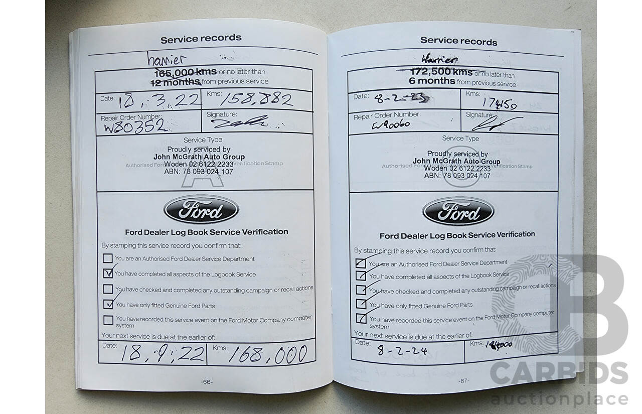 11/2013 Ford Kuga Titanium (awd) TF 4d Wagon Black 2.0L