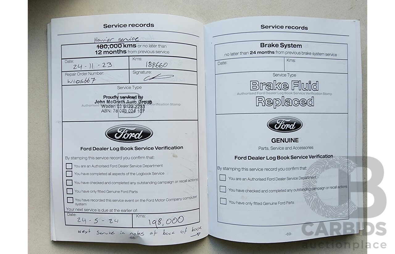 11/2013 Ford Kuga Titanium (awd) TF 4d Wagon Black 2.0L