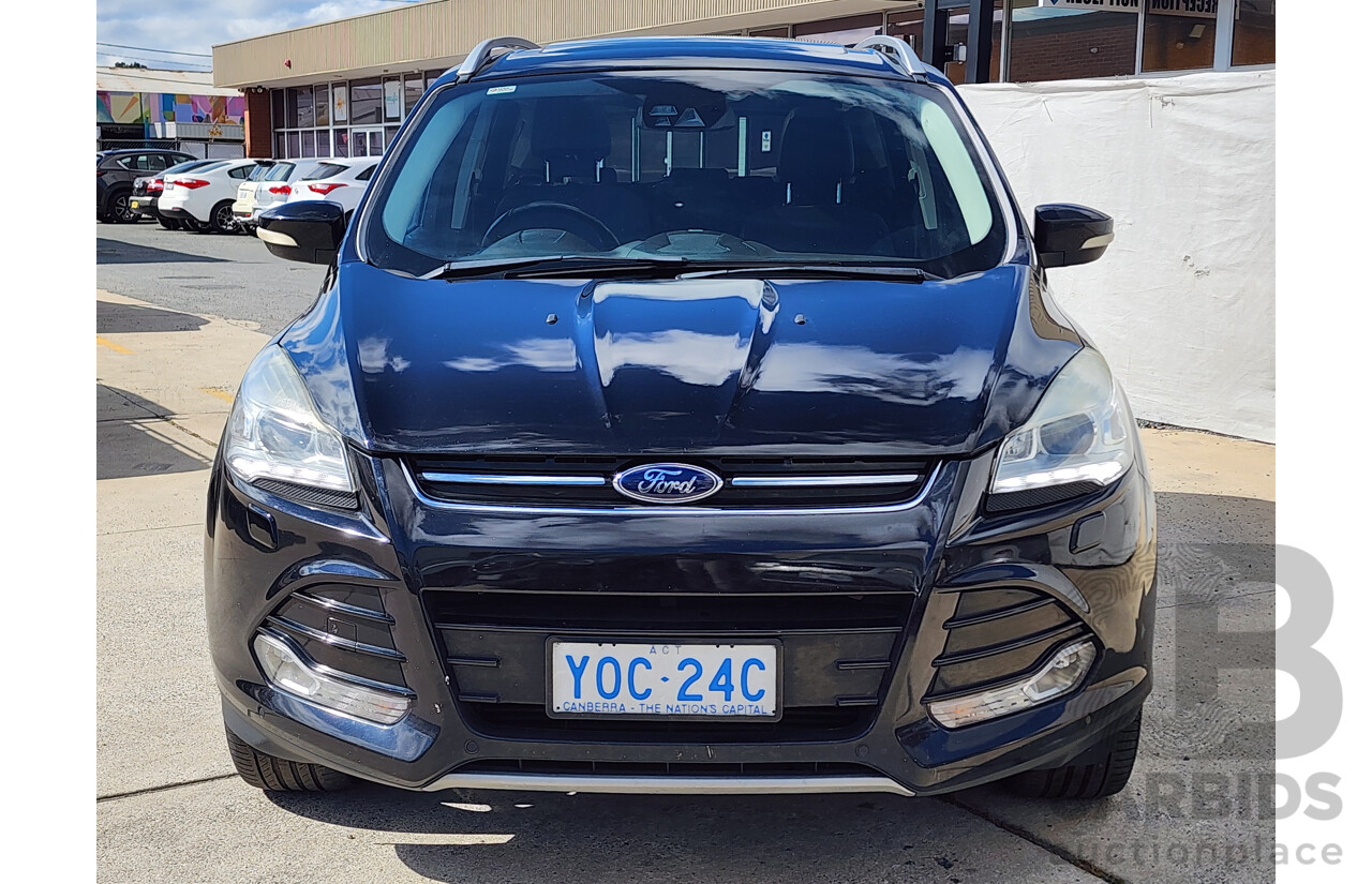11/2013 Ford Kuga Titanium (awd) TF 4d Wagon Black 2.0L