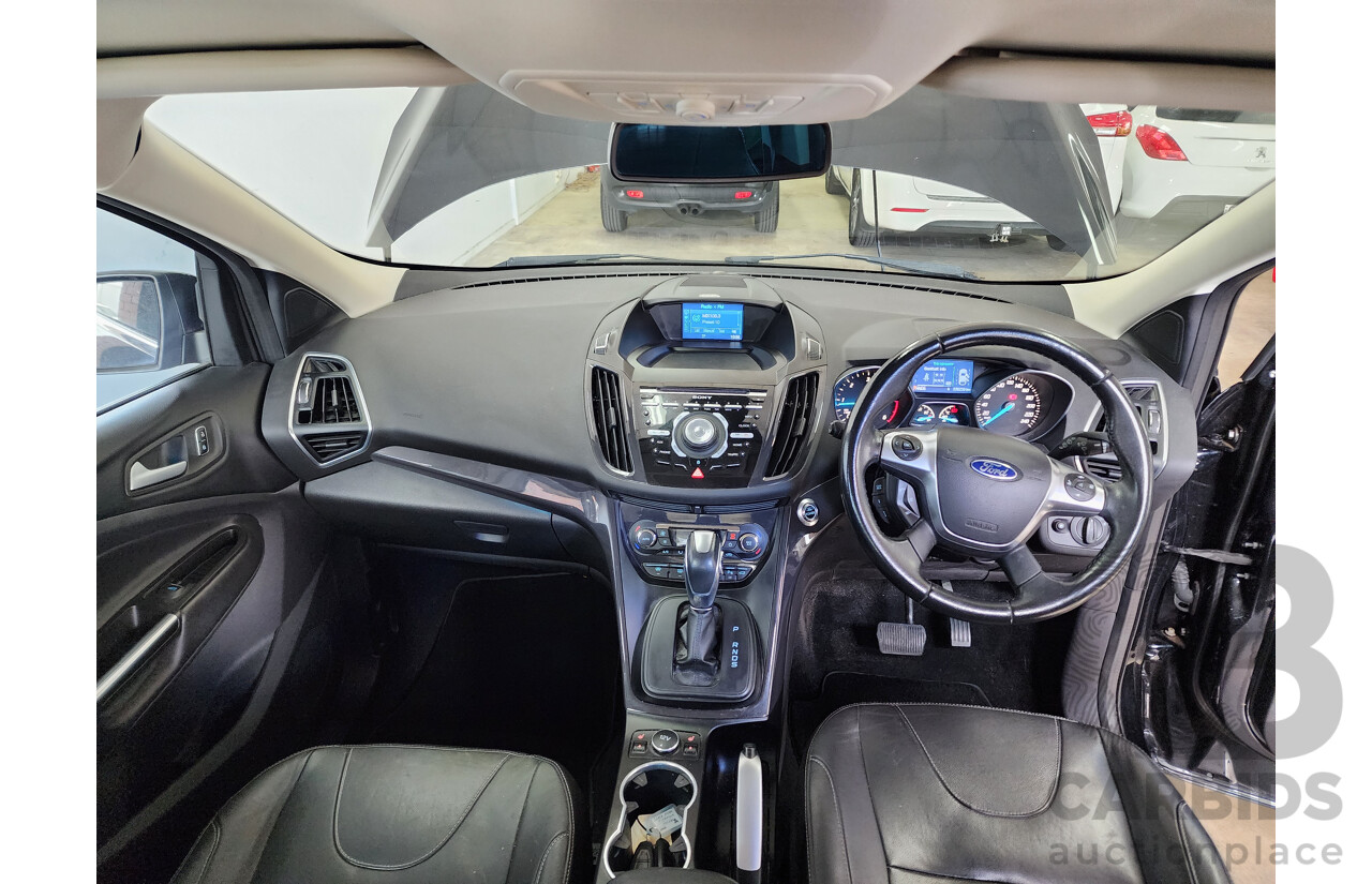 11/2013 Ford Kuga Titanium (awd) TF 4d Wagon Black 2.0L