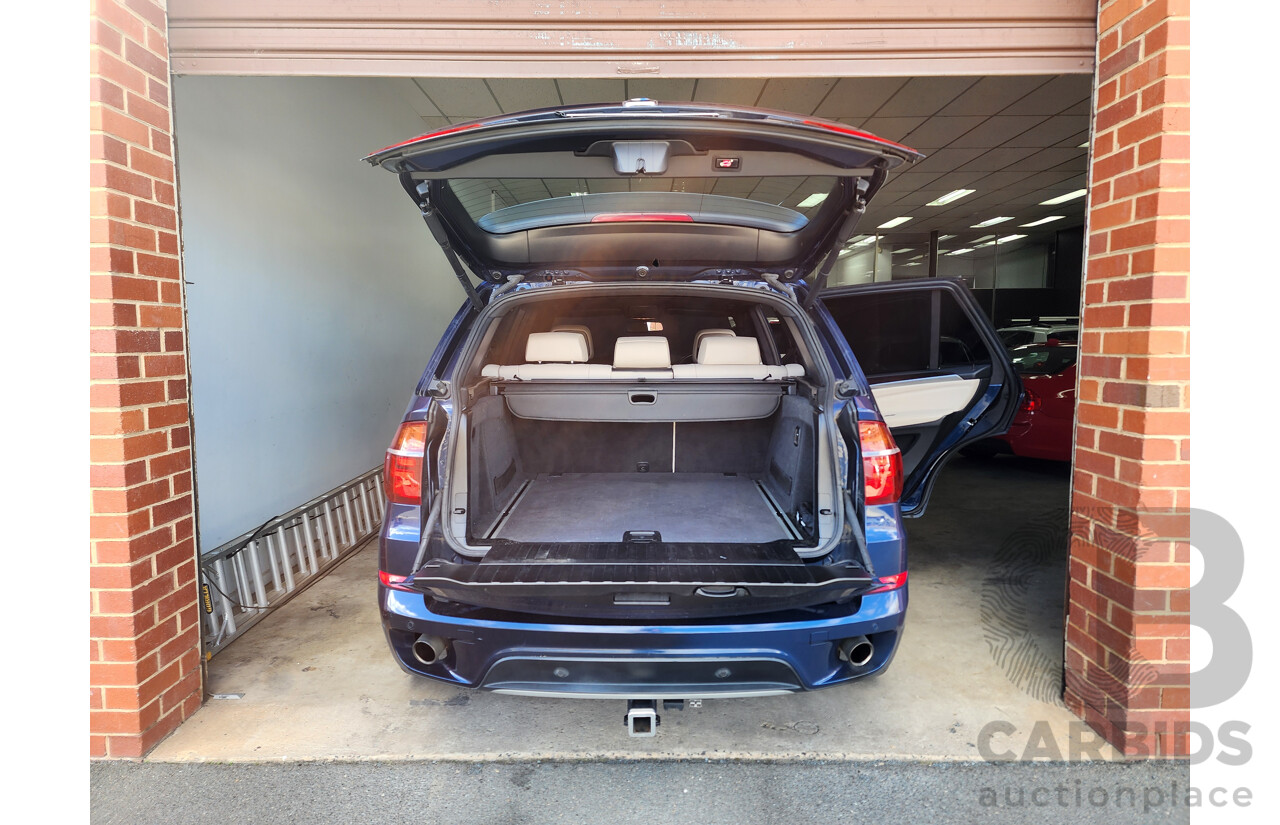 8/2012 Bmw X5 Xdrive 30d E70 MY12 UPGRADE 4d Wagon Blue 3.0L