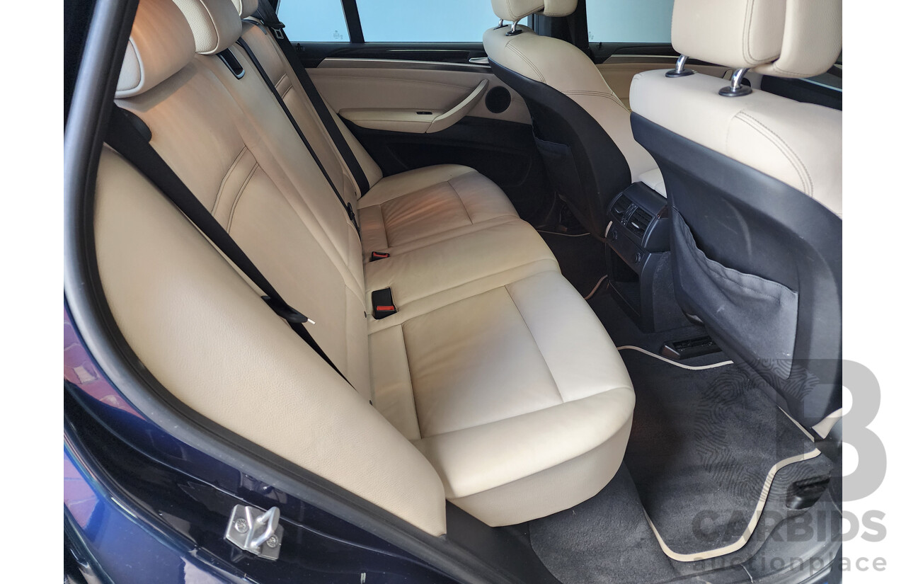 8/2012 Bmw X5 Xdrive 30d E70 MY12 UPGRADE 4d Wagon Blue 3.0L