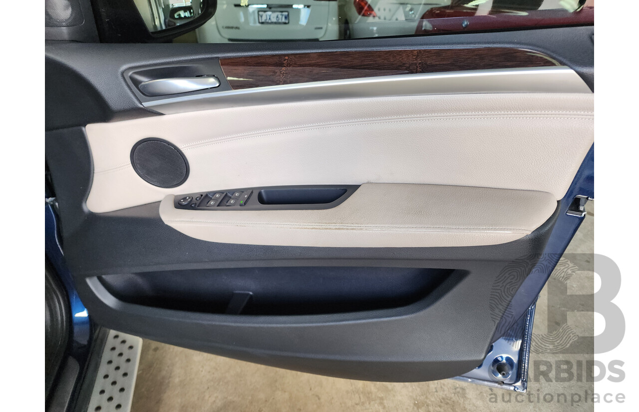 8/2012 Bmw X5 Xdrive 30d E70 MY12 UPGRADE 4d Wagon Blue 3.0L