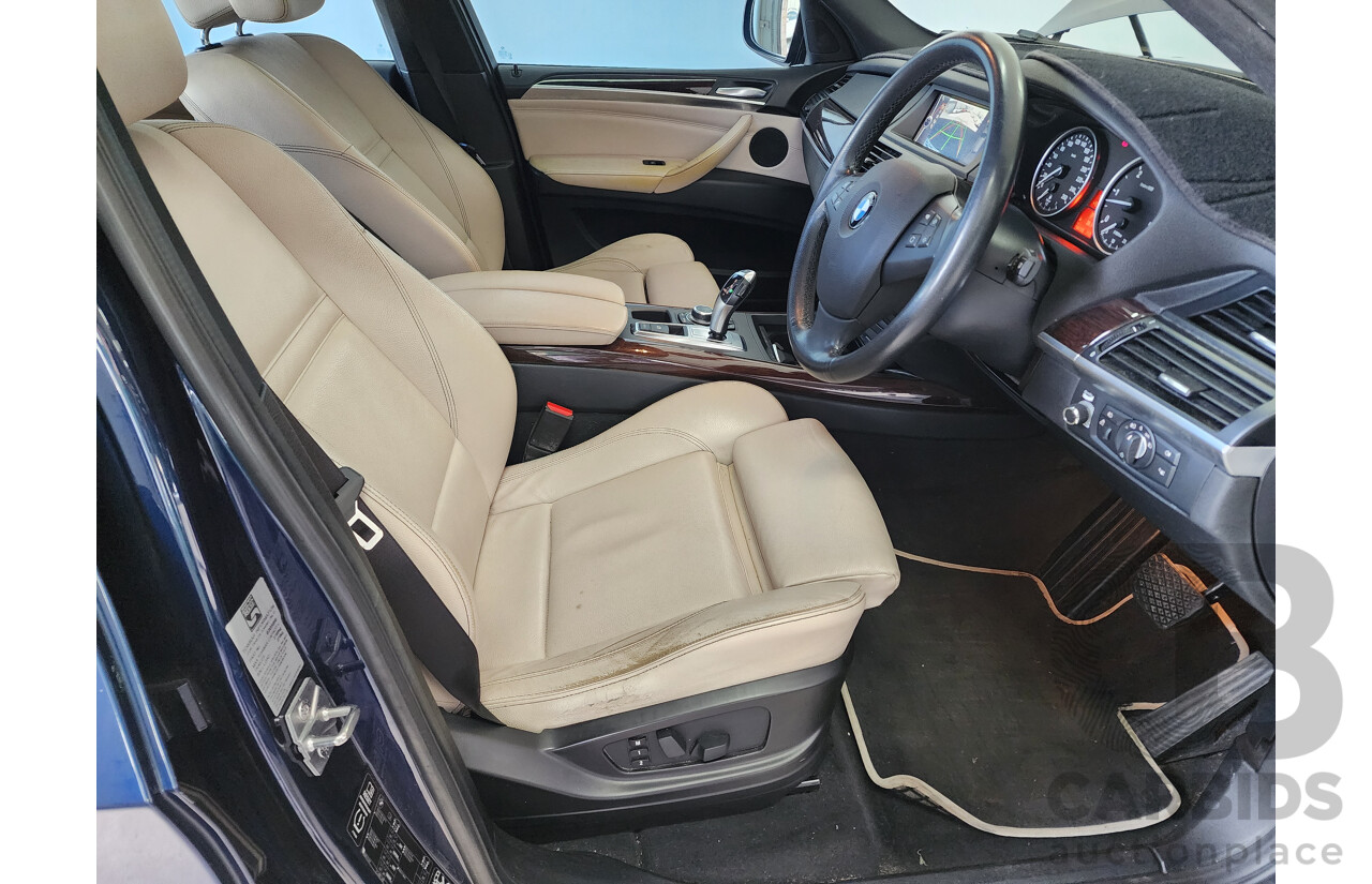 8/2012 Bmw X5 Xdrive 30d E70 MY12 UPGRADE 4d Wagon Blue 3.0L