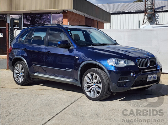8/2012 Bmw X5 Xdrive 30d E70 MY12 UPGRADE 4d Wagon Blue 3.0L