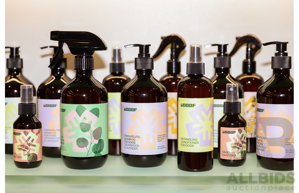 WOOOF Therapeutic Shampoo and Leave-in Conditioner for Dogs