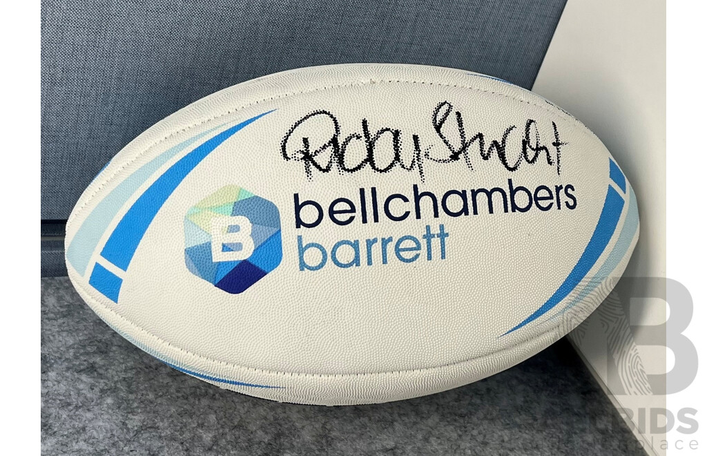 Signed Ricky Stuart Foundation Ball