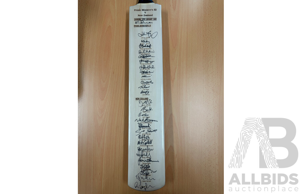 Signed Cricket Memorabilia