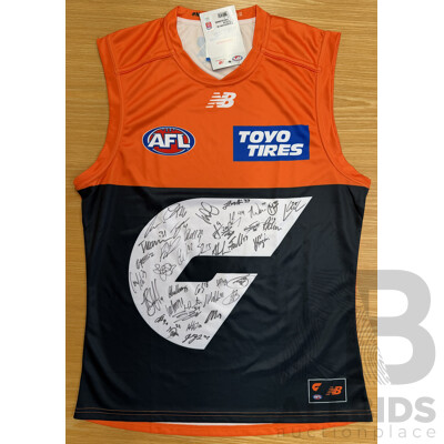 L61 - Signed AFL Guernsey - GWS Giants