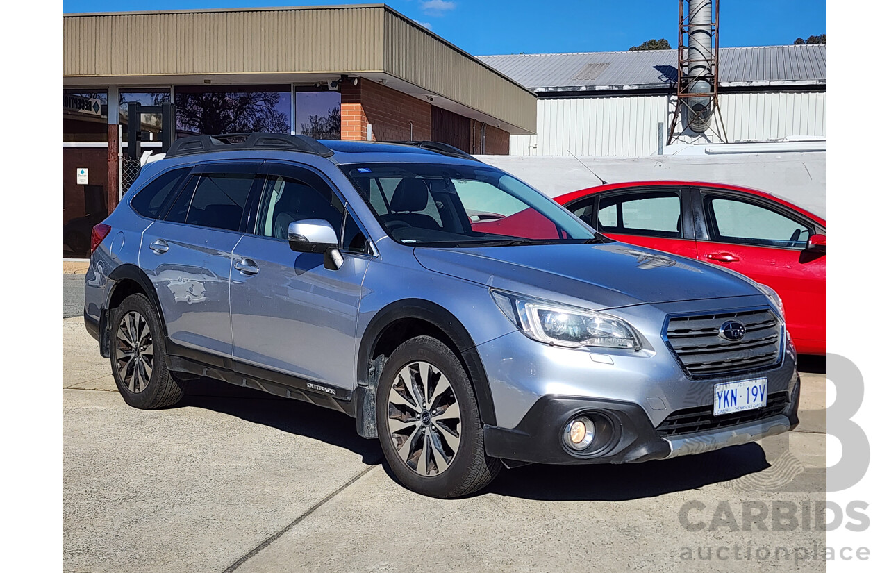 6/2015 Subaru Outback 2.0D Premium MY15 4d Wagon Silver 2.0L