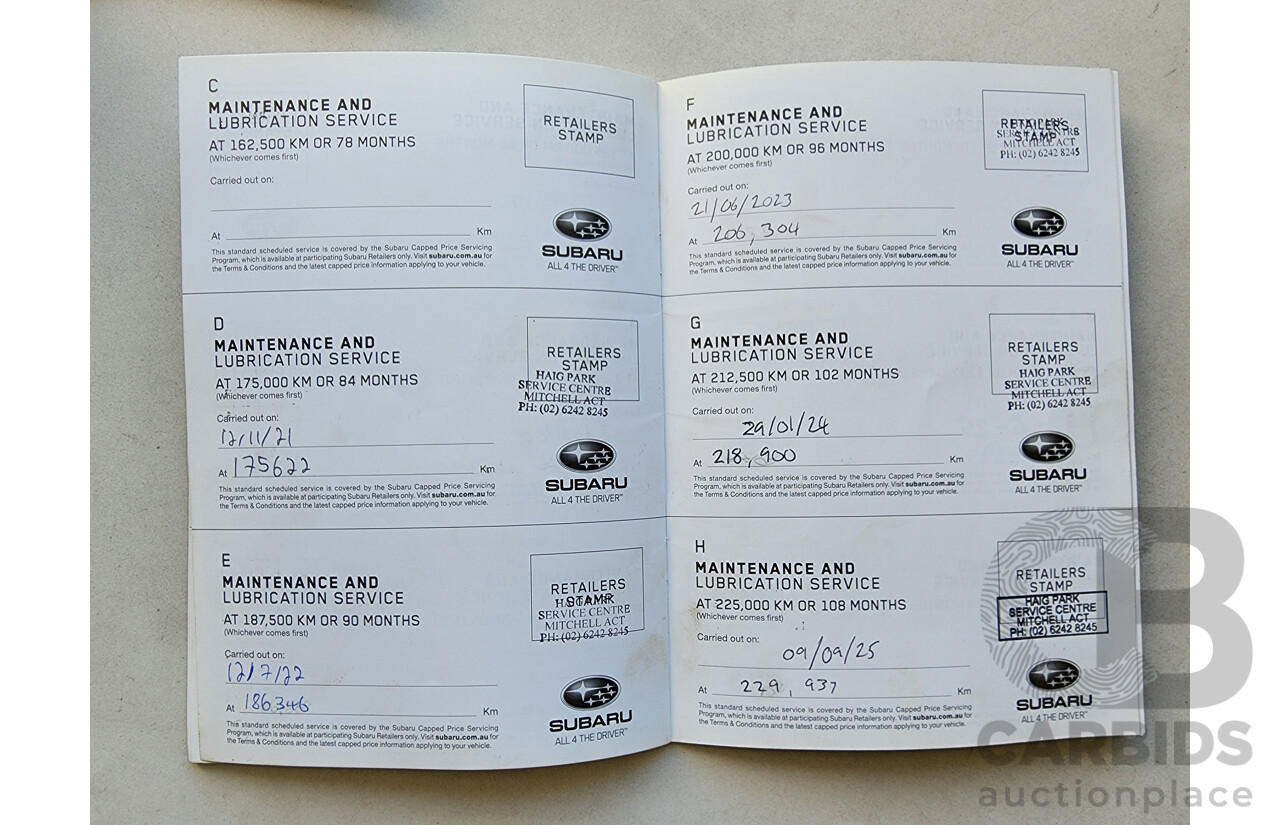 6/2015 Subaru Outback 2.0D Premium MY15 4d Wagon Silver 2.0L