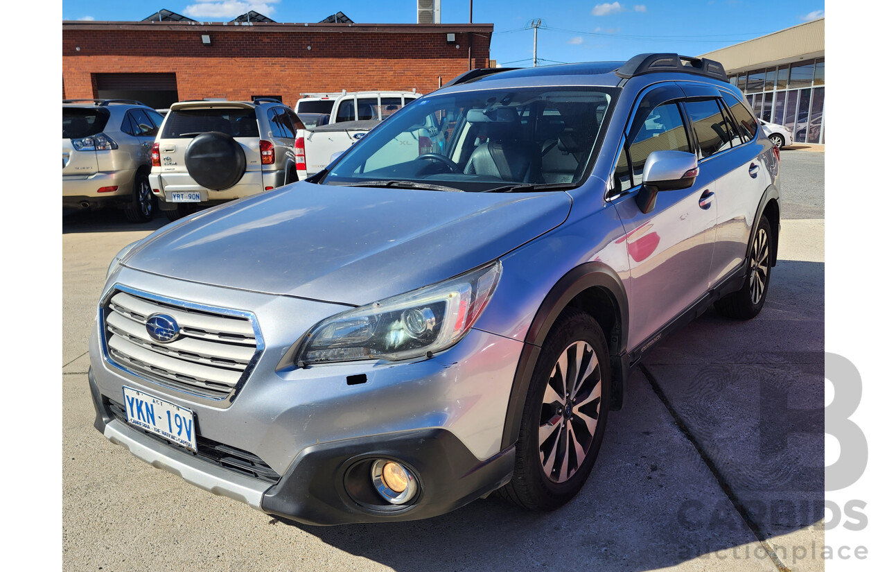 6/2015 Subaru Outback 2.0D Premium MY15 4d Wagon Silver 2.0L