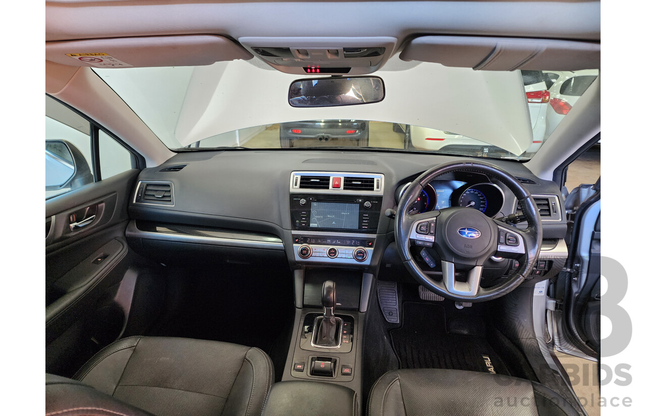 6/2015 Subaru Outback 2.0D Premium MY15 4d Wagon Silver 2.0L