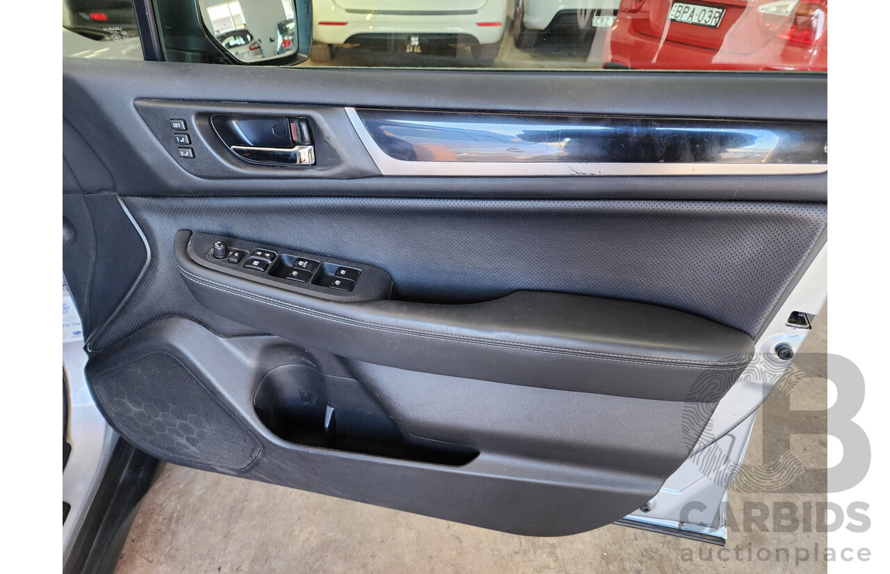 6/2015 Subaru Outback 2.0D Premium MY15 4d Wagon Silver 2.0L