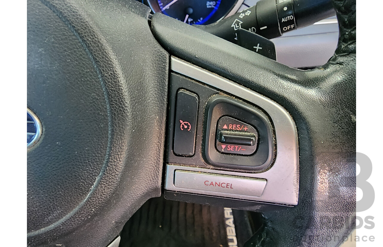 6/2015 Subaru Outback 2.0D Premium MY15 4d Wagon Silver 2.0L