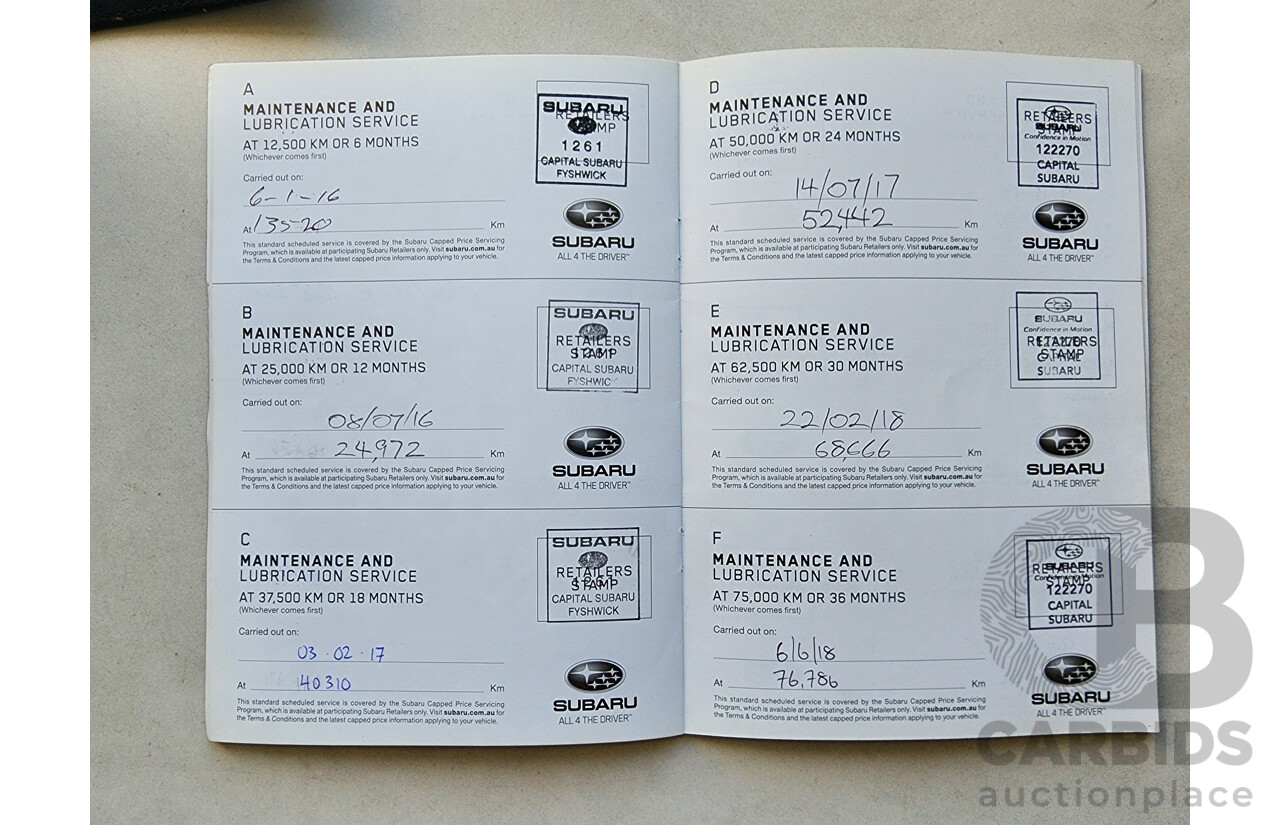 6/2015 Subaru Outback 2.0D Premium MY15 4d Wagon Silver 2.0L