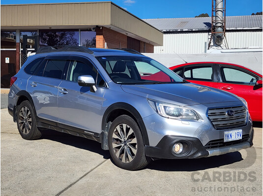 6/2015 Subaru Outback 2.0D Premium MY15 4d Wagon Silver 2.0L