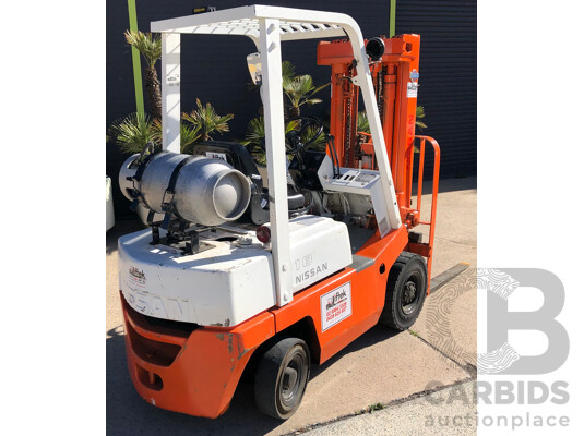1659903 · Nissan F01A18U LPG/Petrol Engine Powered Counterbalance Forklift