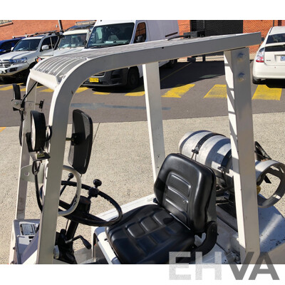 Nissan F01A18U LPG/Petrol Engine Powered Counterbalance Forklift