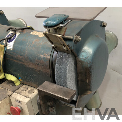 Waldown 300mm Commercial Pedestal Grinder