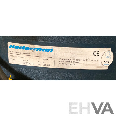 Nederman Filter Cart Welding Fume Extraction System