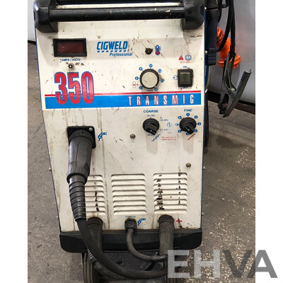 Cigweld Transmig 350 MIG Welder