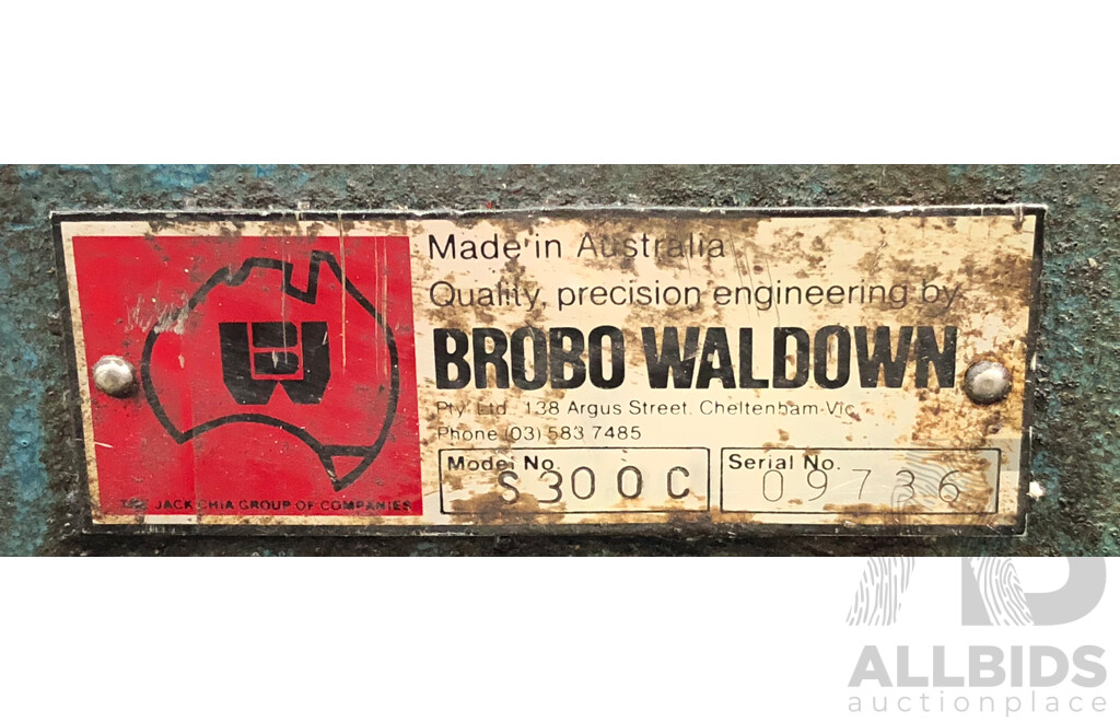 Brobo S300C Cutting Cold Metal Saw with Stand