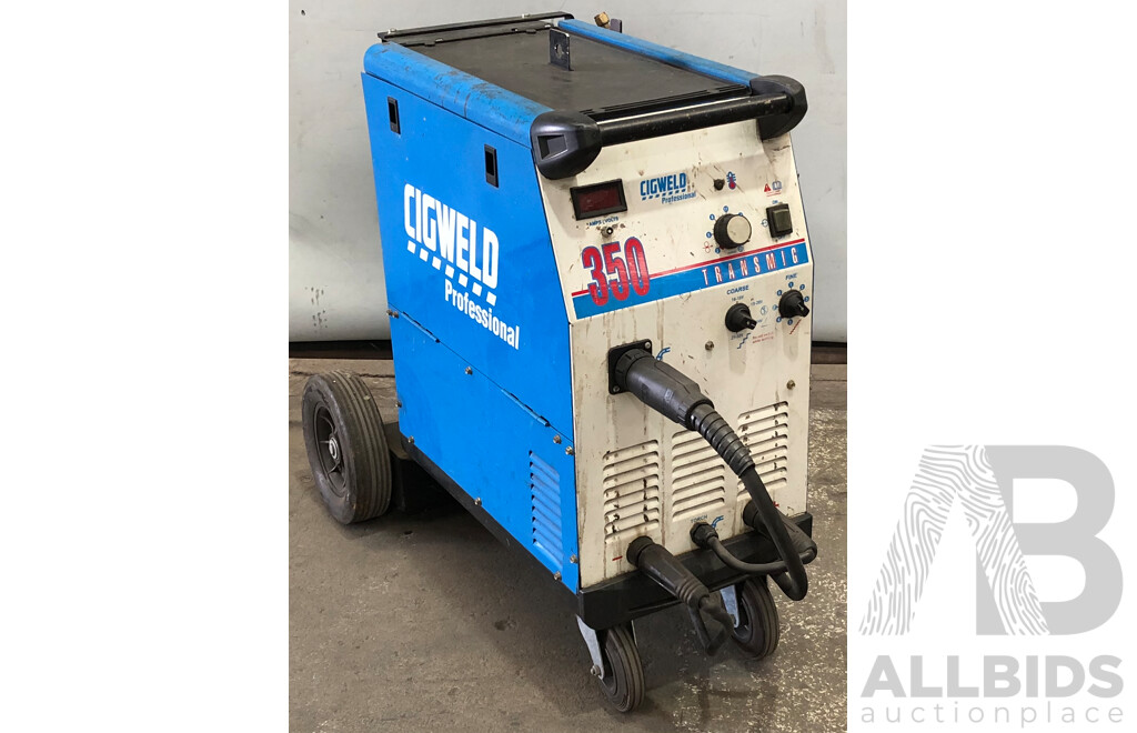 Cigweld Transmig 350 MIG Welder