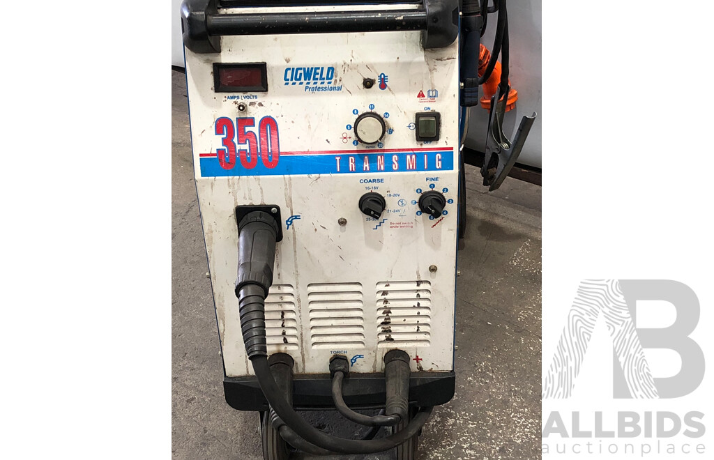 Cigweld Transmig 350 MIG Welder