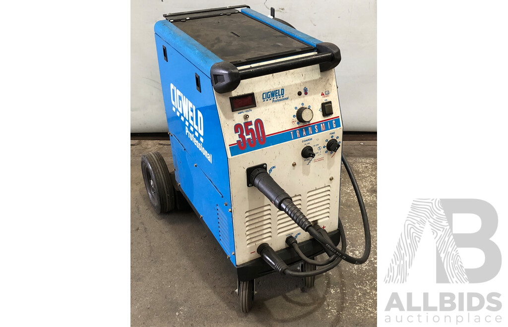 Cigweld Transmig 350 MIG Welder