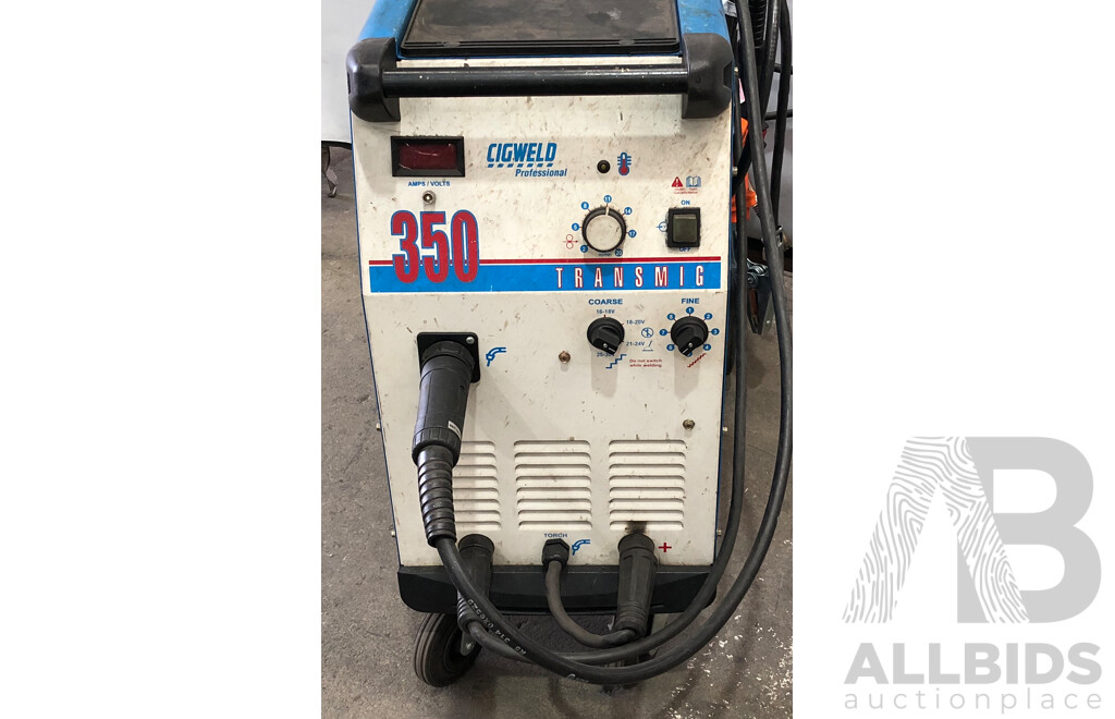 Cigweld Transmig 350 MIG Welder