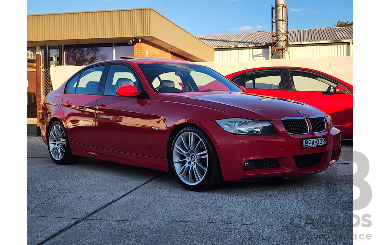 7/2006 Bmw 3 20i E90 4d Sedan Red 2.0L