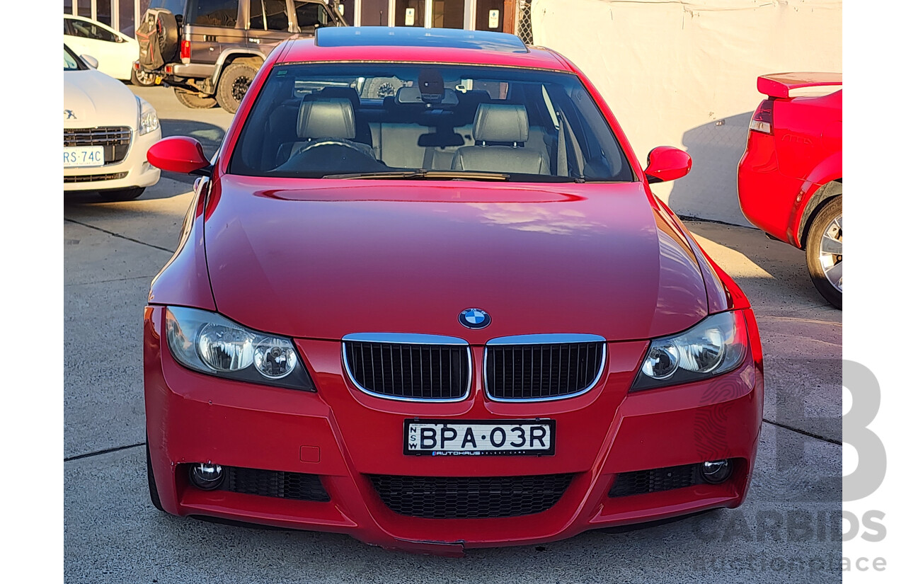 7/2006 Bmw 3 20i E90 4d Sedan Red 2.0L