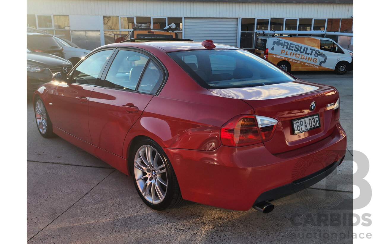 7/2006 Bmw 3 20i E90 4d Sedan Red 2.0L