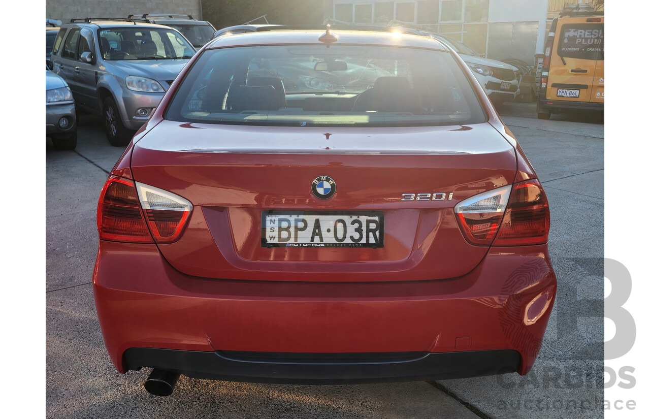 7/2006 Bmw 3 20i E90 4d Sedan Red 2.0L