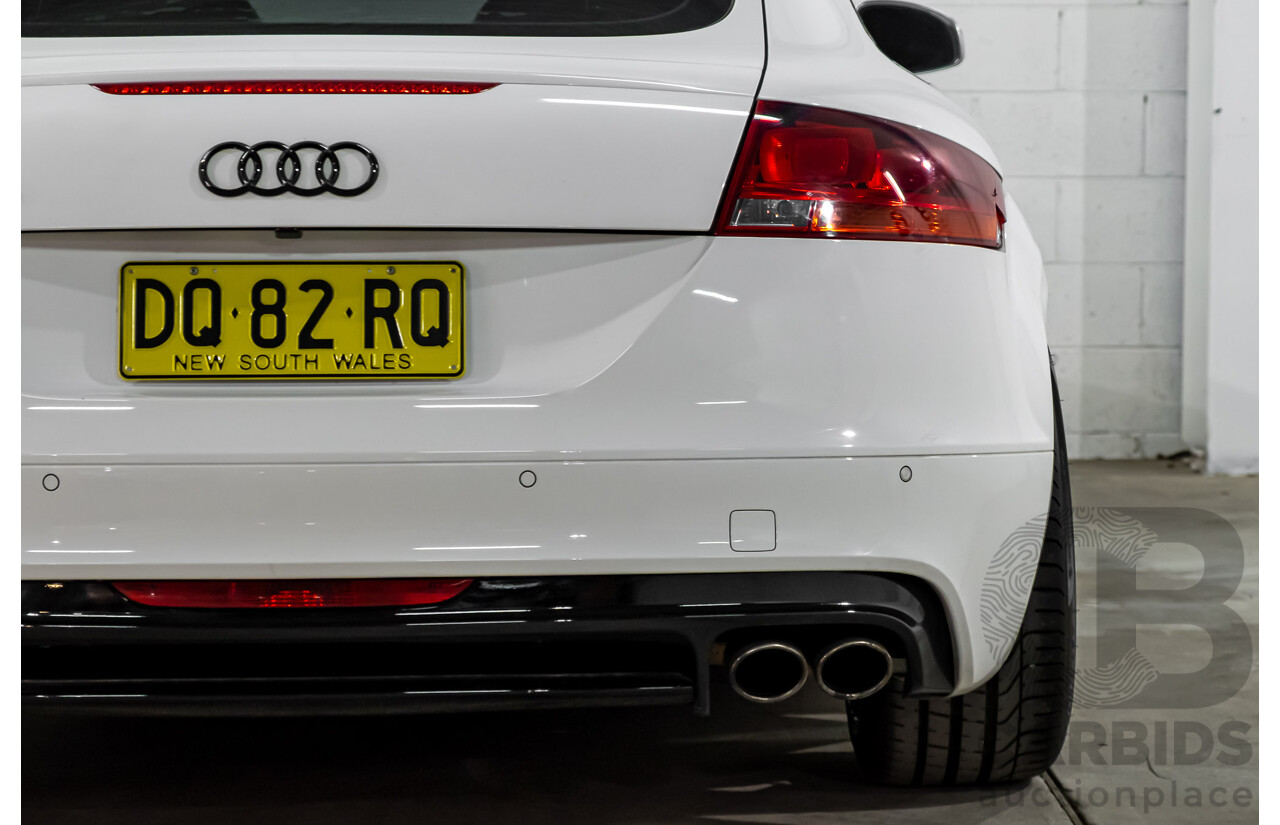 9/2008 Audi TT 2.0 TFSI 8J 2d Coupe Ibis White Turbo 2.0L